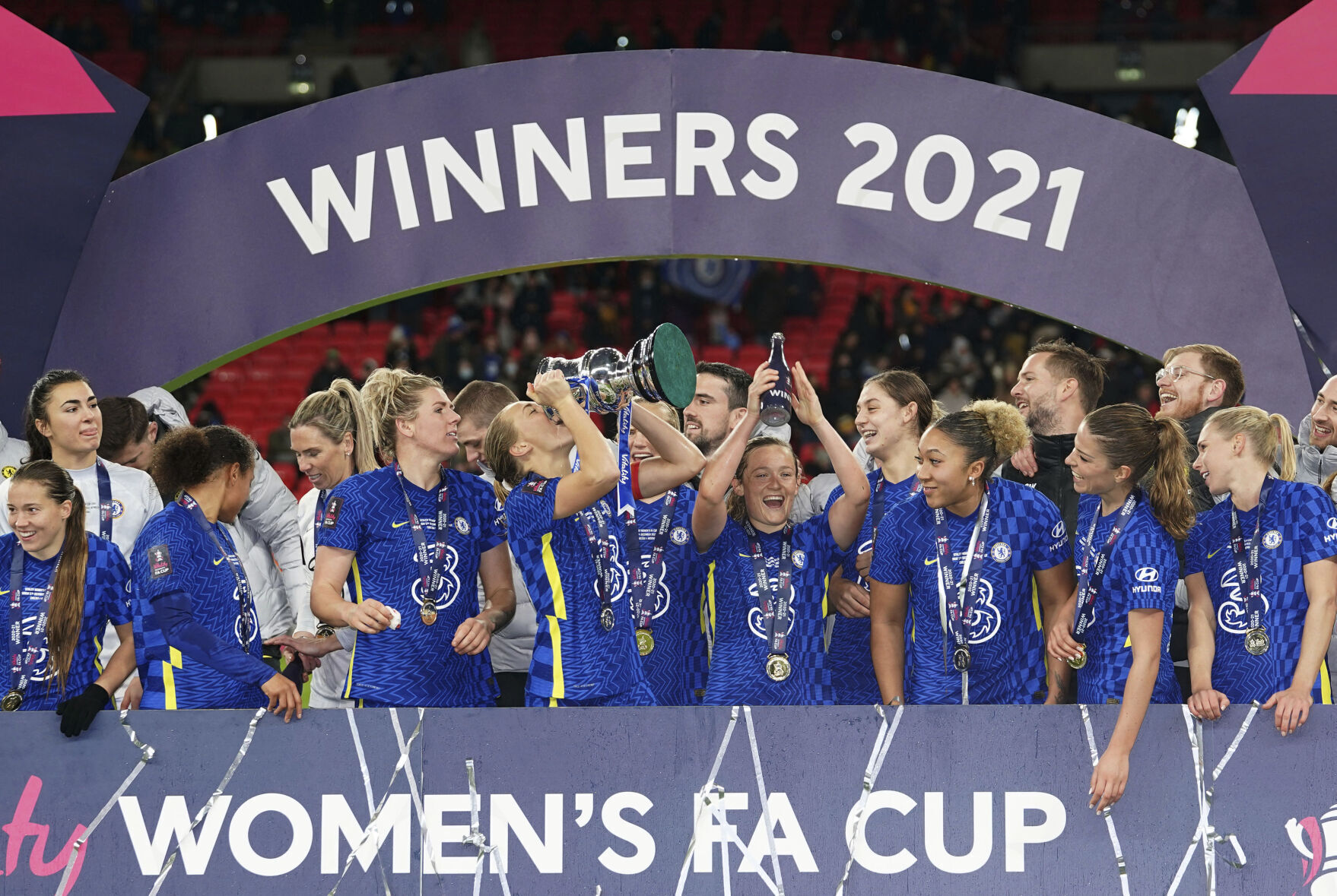 APTOPIX Britain Soccer Women's FA Cup